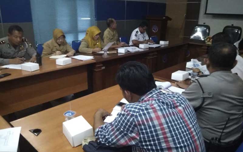 Rapat Kordinasi Persiapan Kelancaran Pelaksanaan Test CPNS Provinsi Jawa Tengah se Eks Karesidenan Kedu dan Banjarnegara