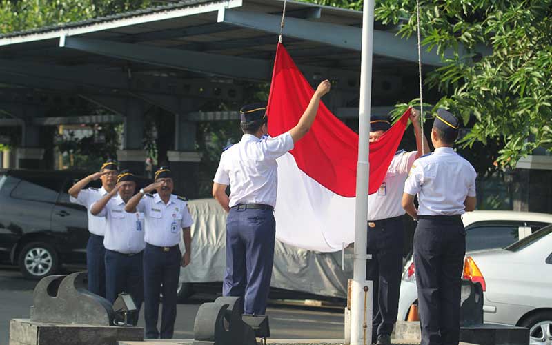 Upacara Memperingati Hari Pahlawan 10 Nov 2017 di Lingkungan Dinas Perhubungan Provinsi Jawa Tengah