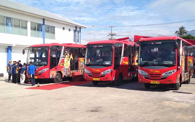 Peresmian BRT Trans Jateng Oleh Gubernur Jawa Tengah