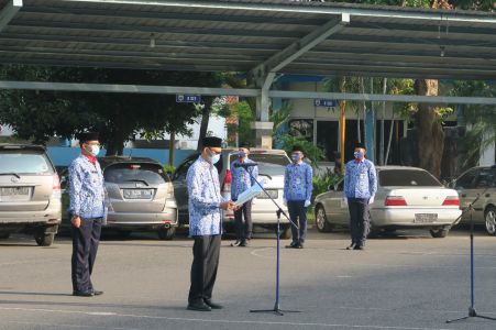 Upacara Memperingati Hari Kemerdekaan  Republik Indonesia 2020