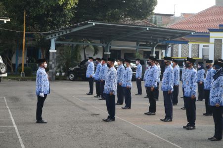 Upacara Memperingati Hari Kemerdekaan  Republik Indonesia 2020